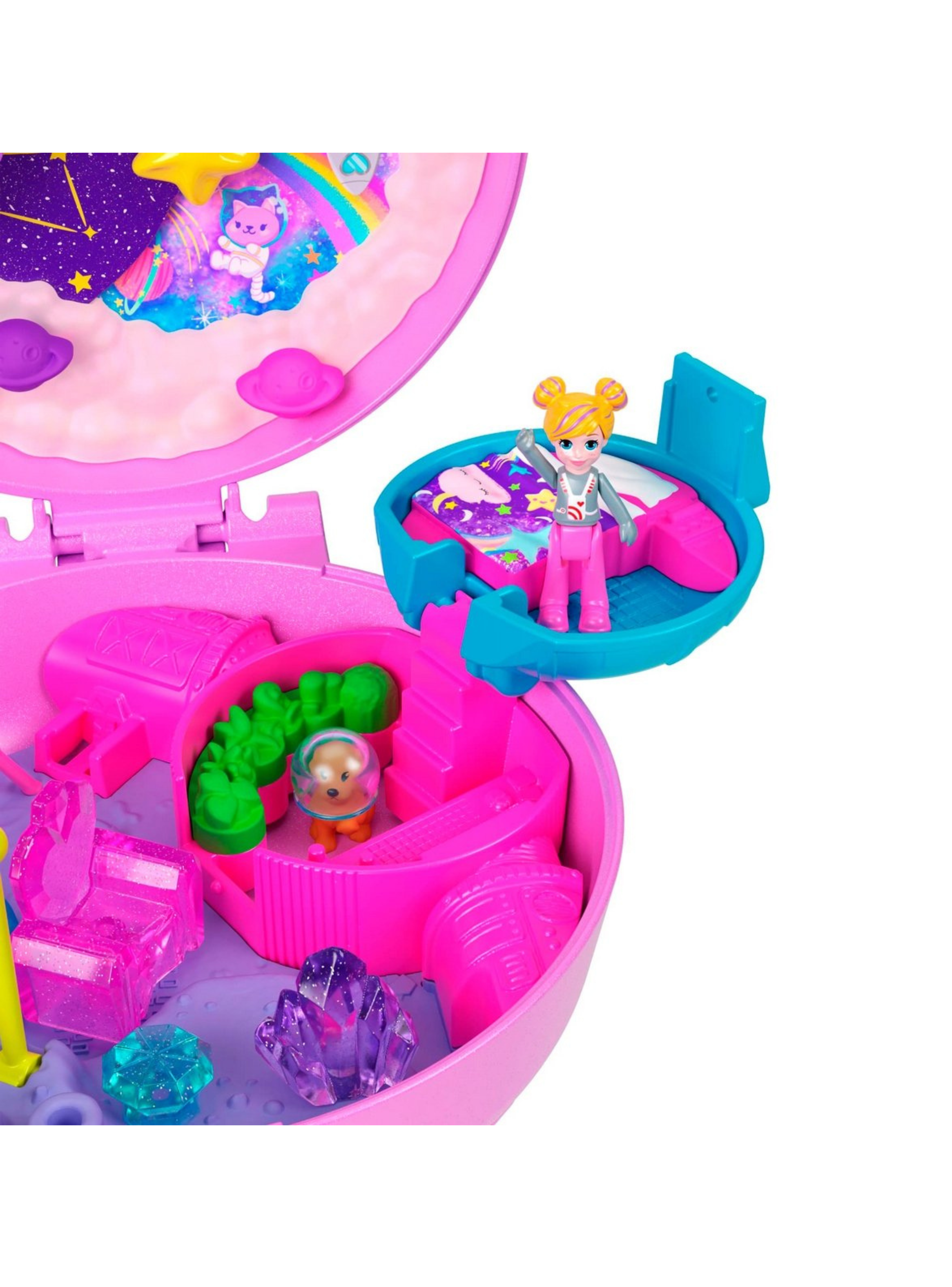 Polly Pocket Set Mundo Compactos - Compacto De Planeta Polly-2