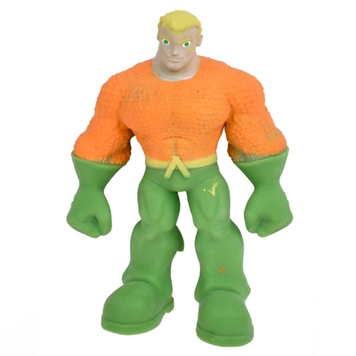 Aquaman - Figura Strech Elastica Monster Flex De 14 Cms-1