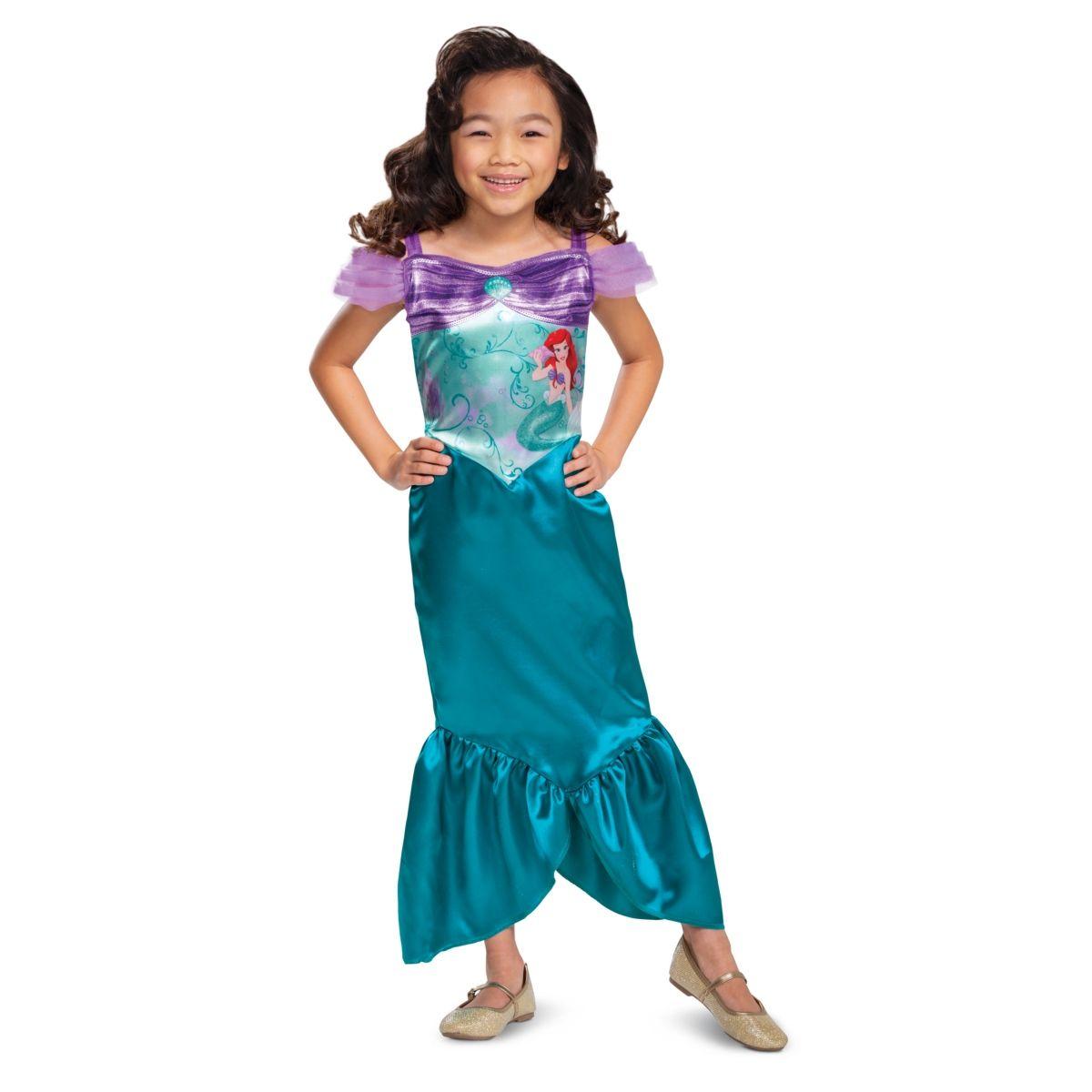 Disney Princesas Disfraz Ariel - Talla Xs/Ep/Tp (3T-4T)-1
