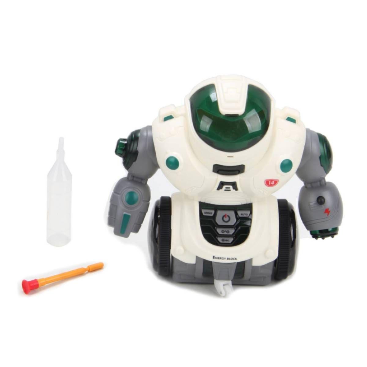 ROBOT 18 CMS LANZA HUMO CON LUCES Y SONIDOS-1