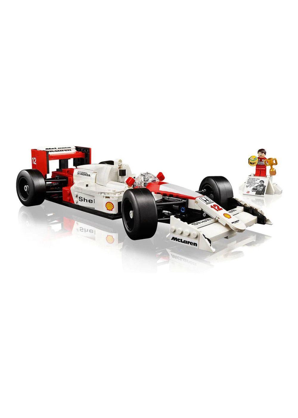 MCLAREN MP4/4 Y AYRTON SENNA LEGO ICONS-4