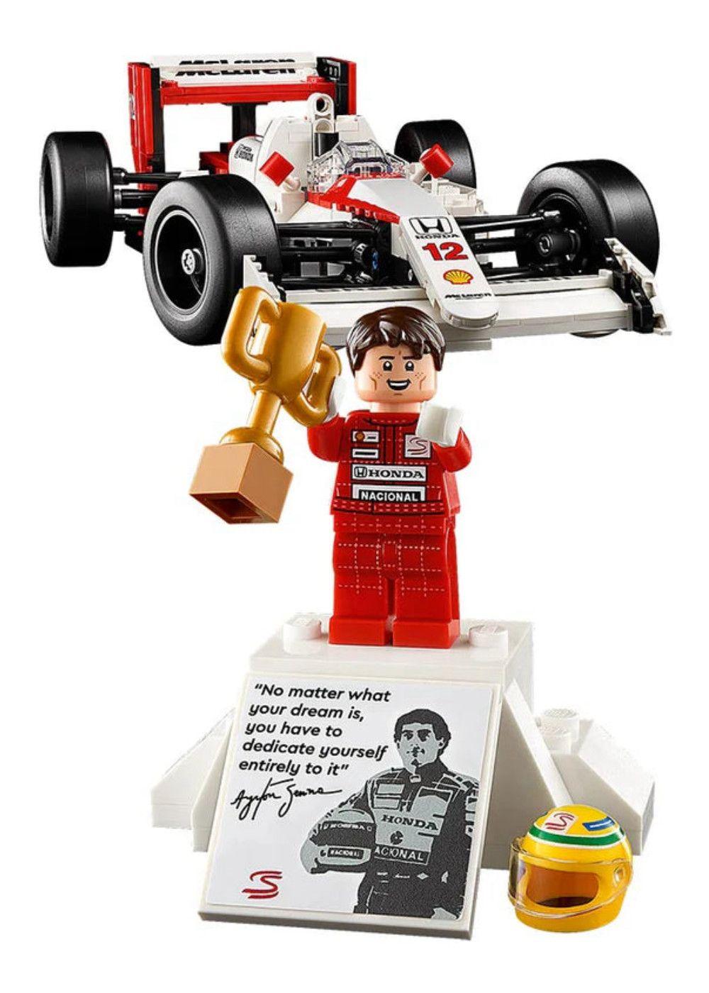 MCLAREN MP4/4 Y AYRTON SENNA LEGO ICONS-5