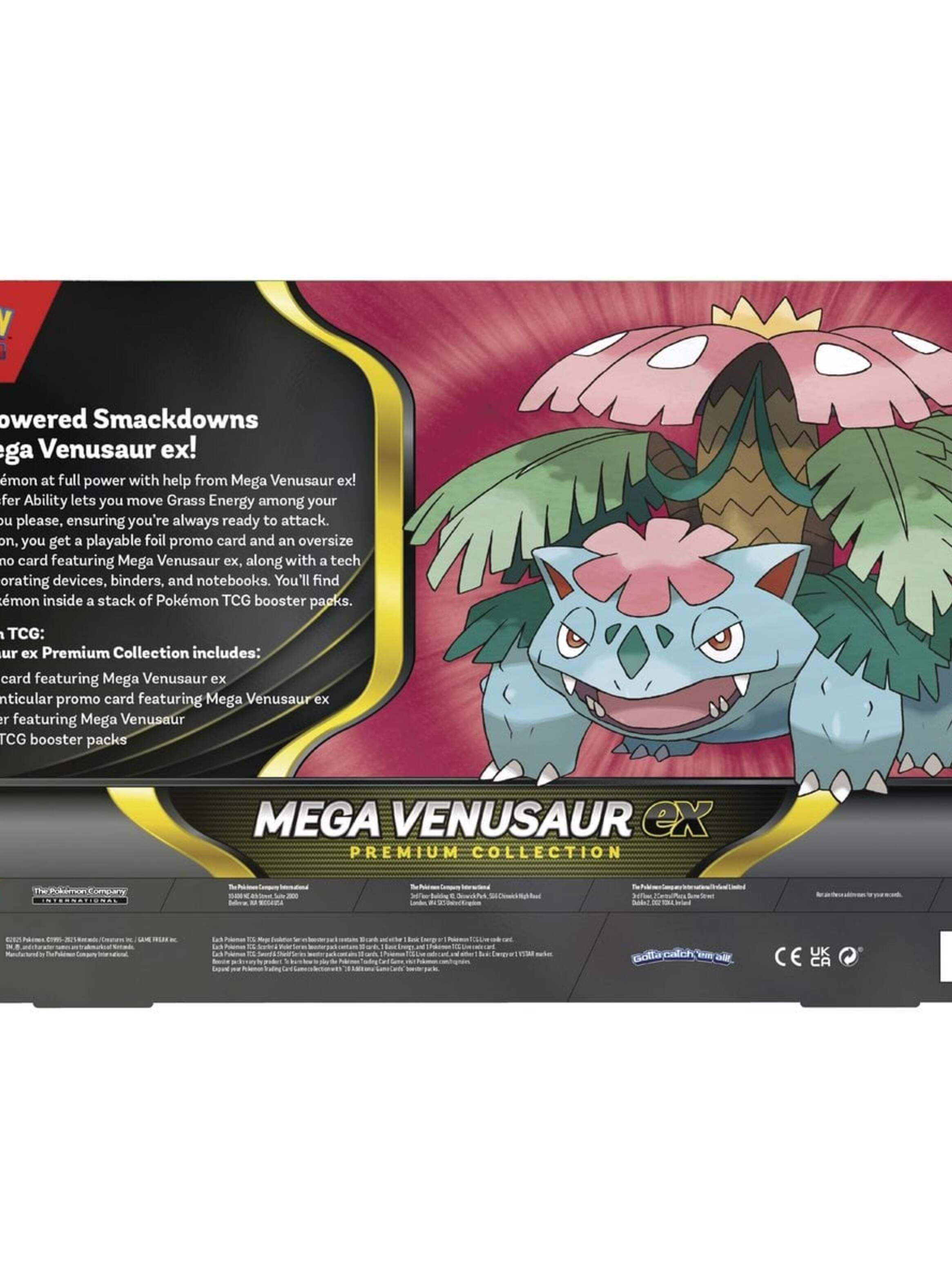 Pokémon Tcg Mega Venusaur Ex Premium Collection Inglés-3