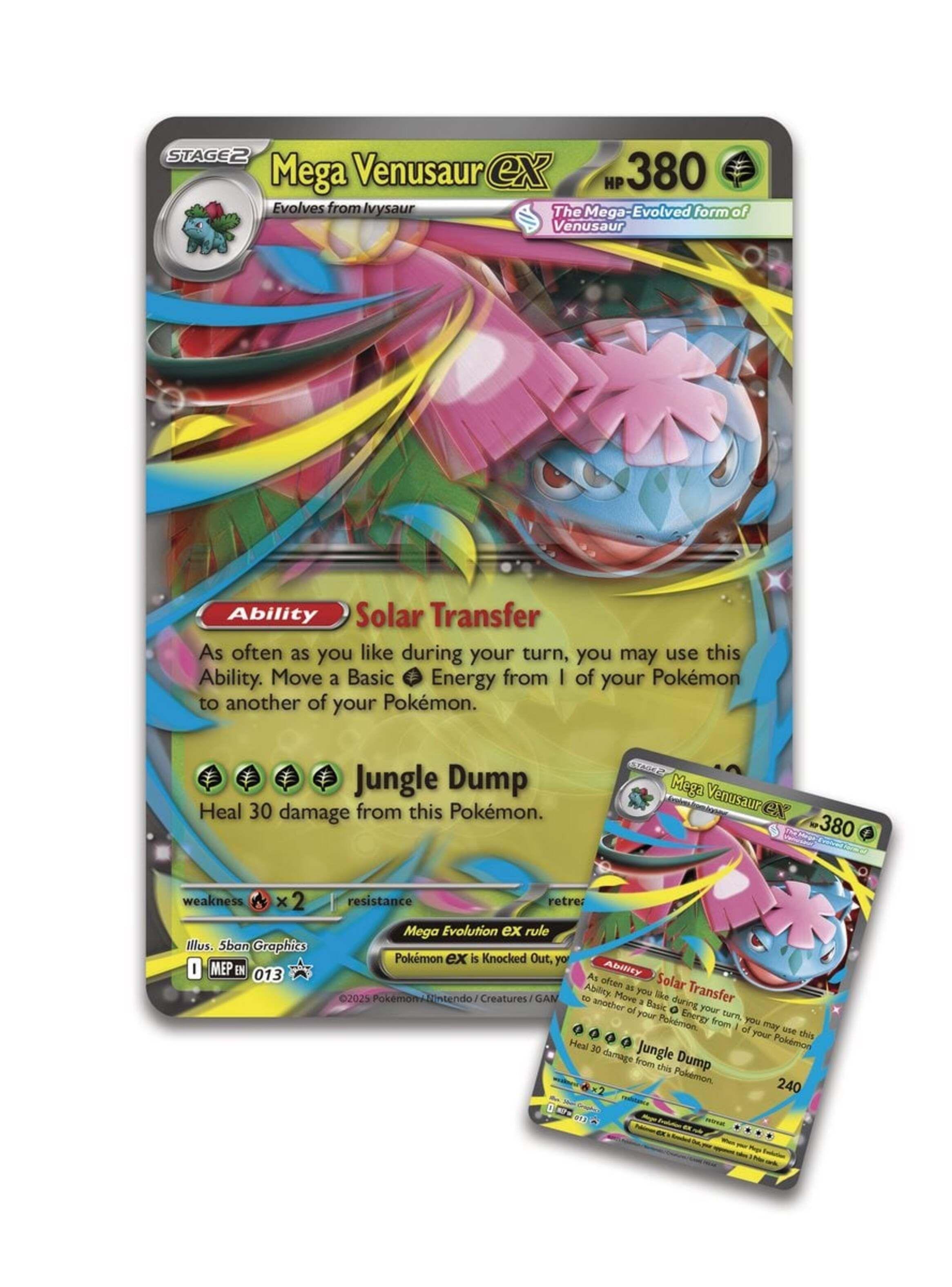 Pokémon Tcg Mega Venusaur Ex Premium Collection Inglés-4