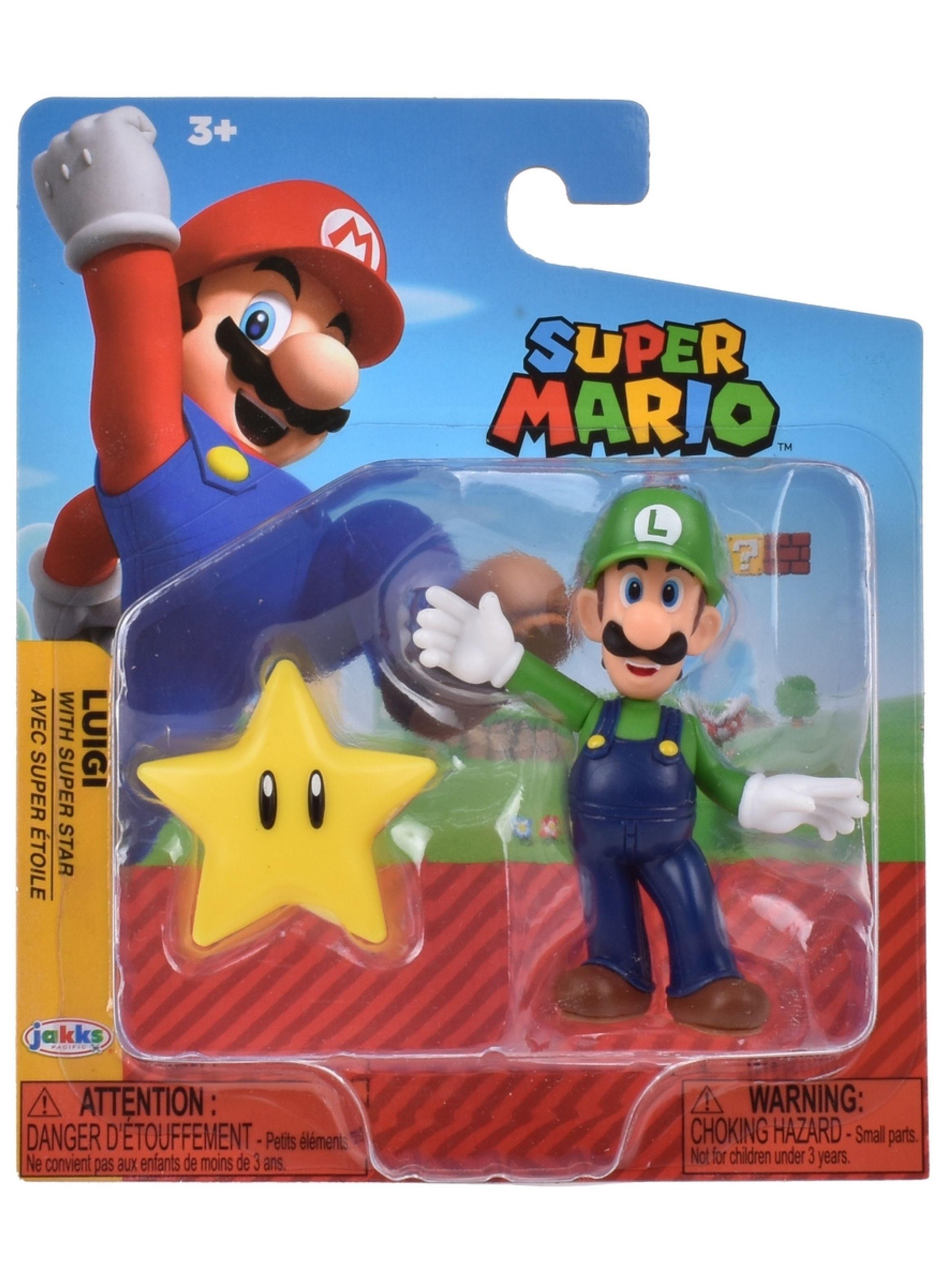 Figura 6 Cm Con Accesorio Super Mario De Nintendo - Luigi-2