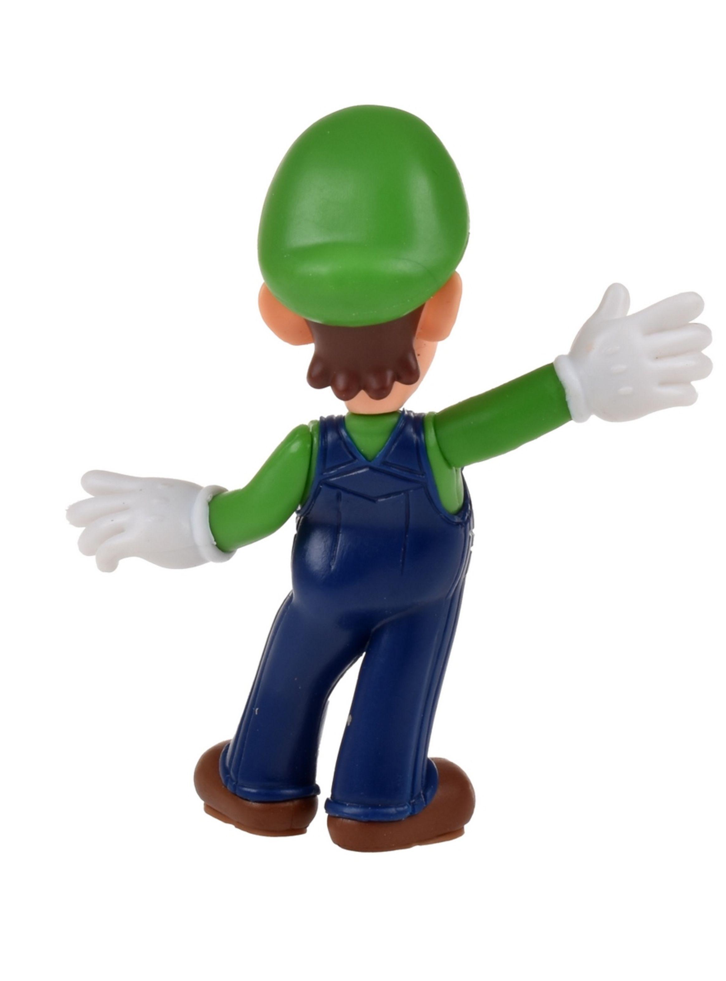 Figura 6 Cm Con Accesorio Super Mario De Nintendo - Luigi-4