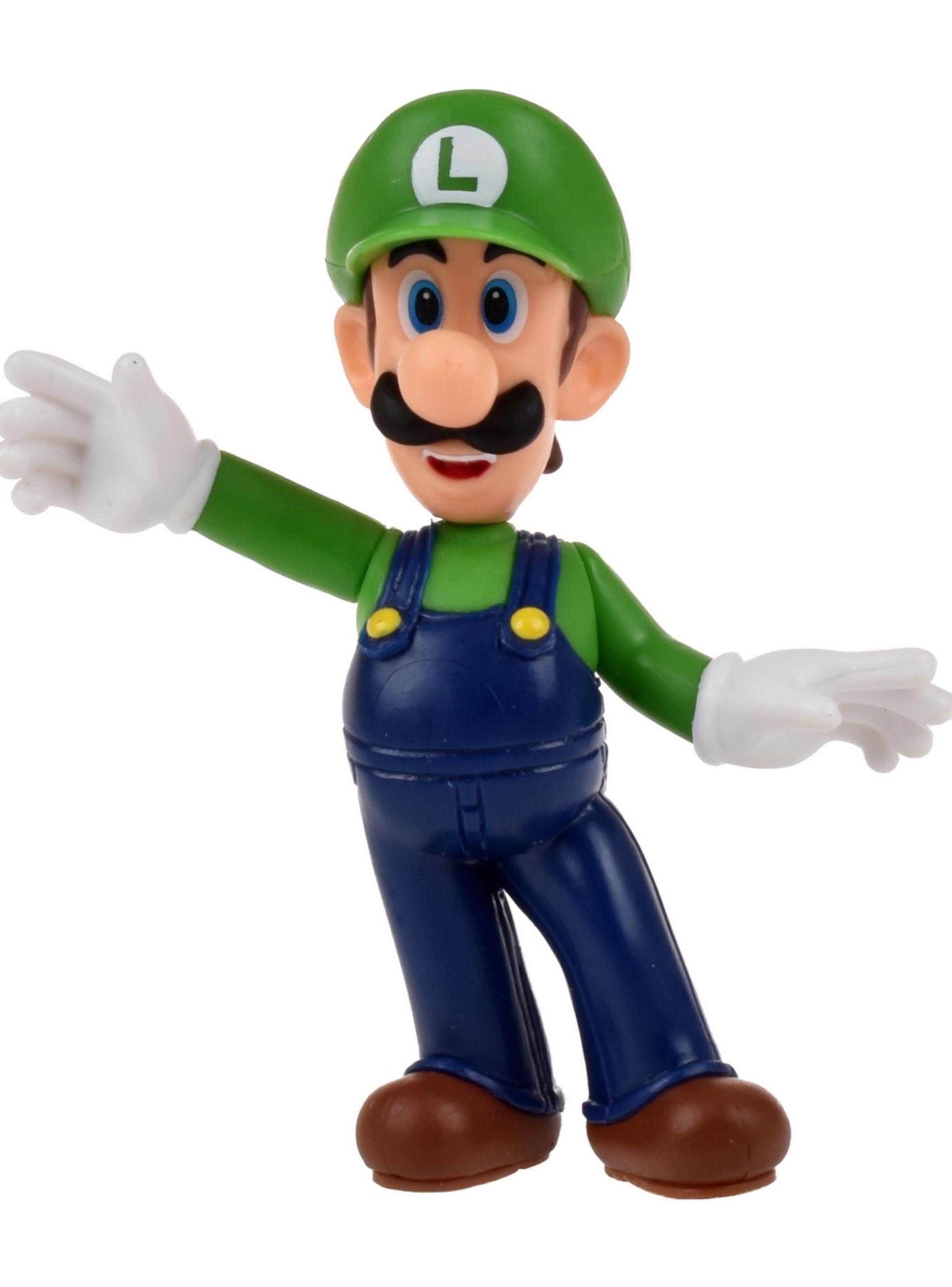 Figura 6 Cm Con Accesorio Super Mario De Nintendo - Luigi-5