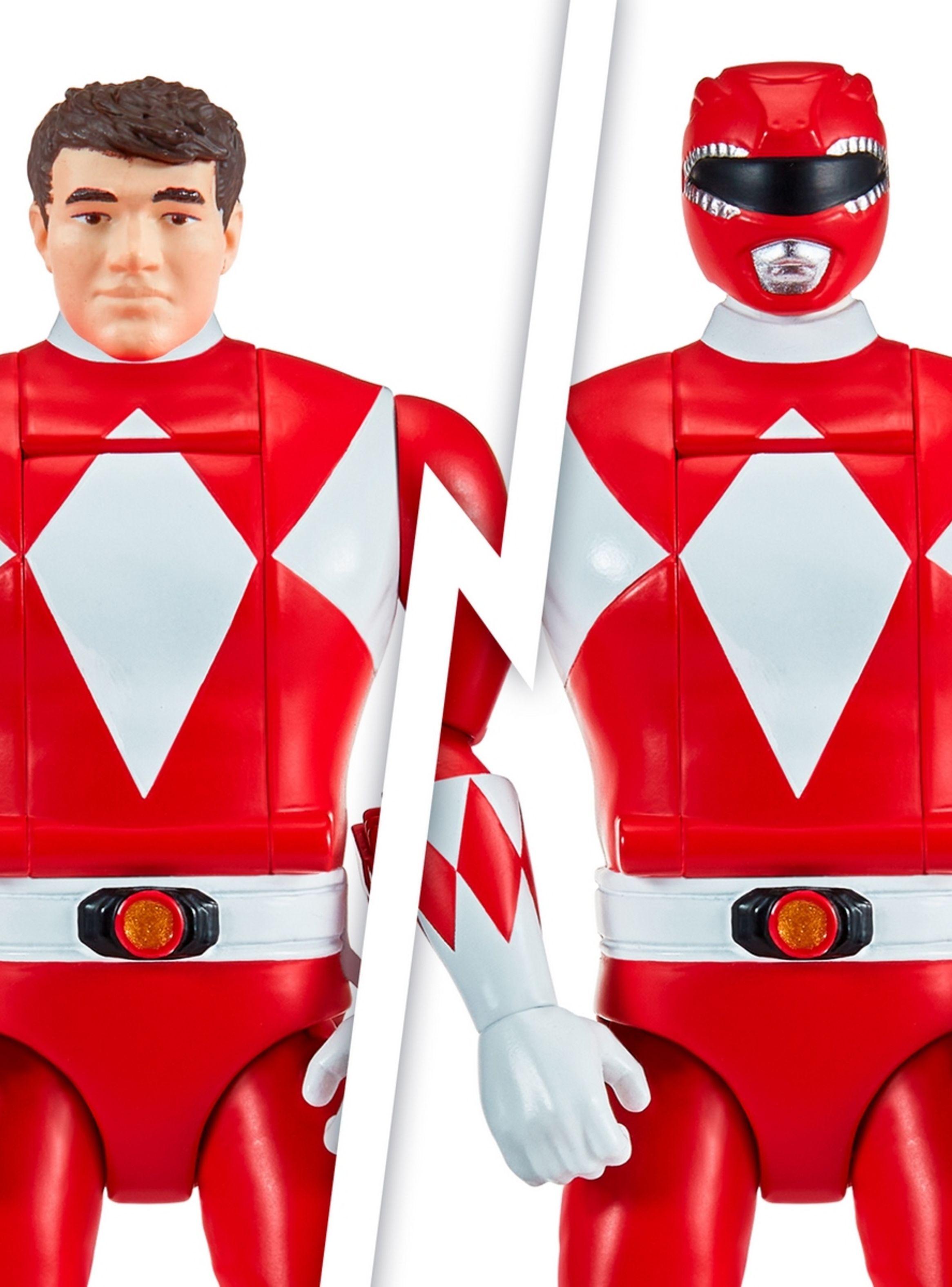 Power Rangers Figura Gira Cabeza - Red Ranger-5