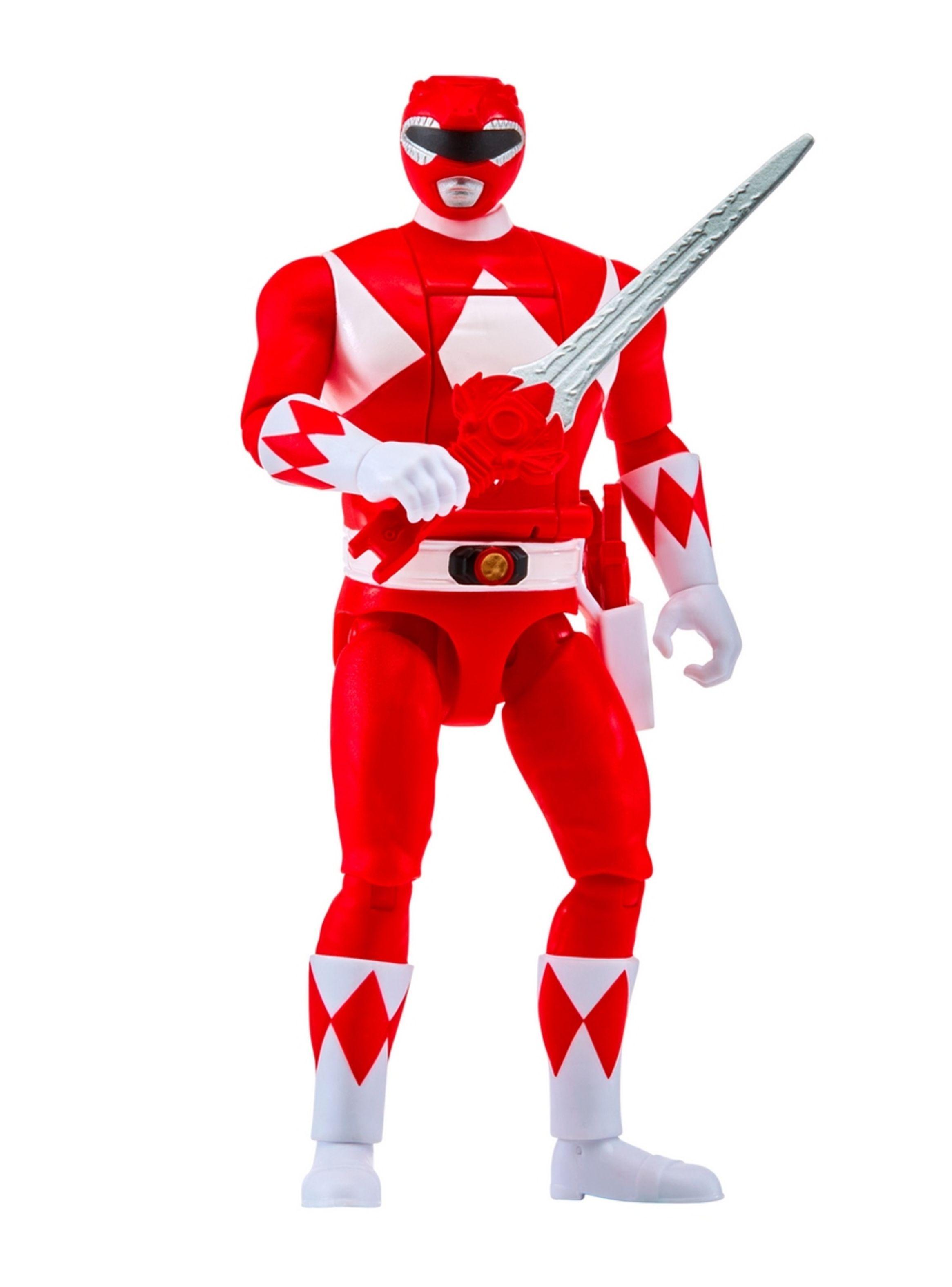 Power Rangers Figura Gira Cabeza - Red Ranger-6