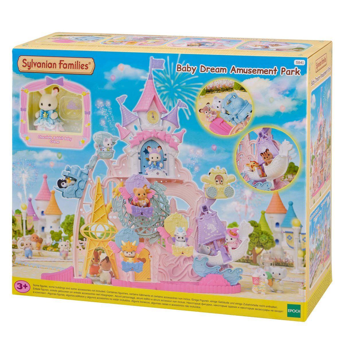 PARQUE DE ATRACCIONES CON FIGURA SYLVANIAN FAMILIES-1