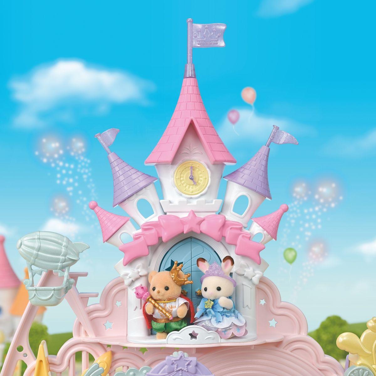 PARQUE DE ATRACCIONES CON FIGURA SYLVANIAN FAMILIES-6