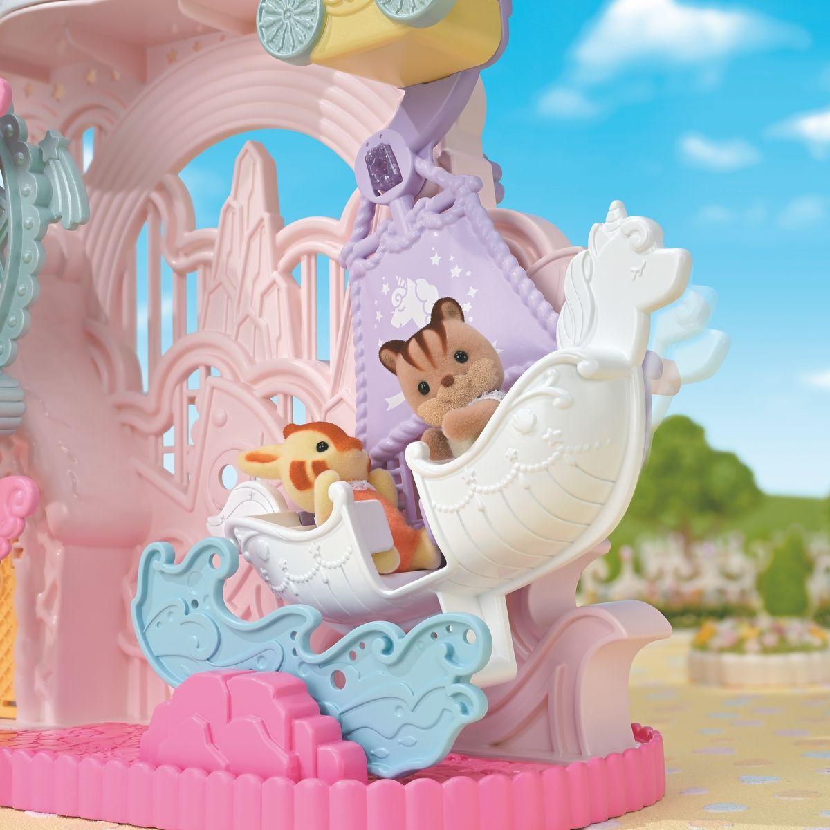 PARQUE DE ATRACCIONES CON FIGURA SYLVANIAN FAMILIES-8