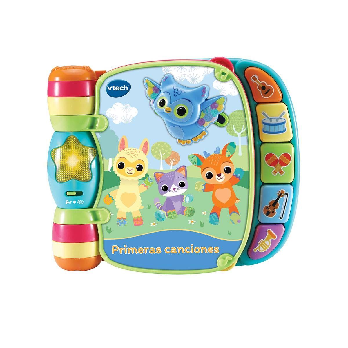 PRIMERAS CANCIONES LIBRO INTERACTIVO PARA BEBES VTECH-4