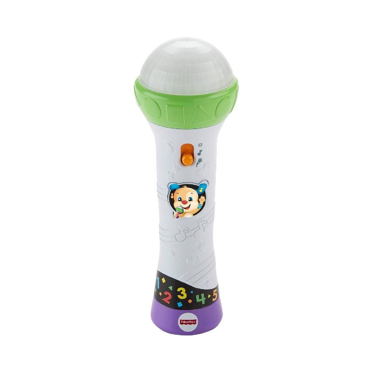 Fisher Price Ríe Y Aprende Micrófono Graba Y Canta-4