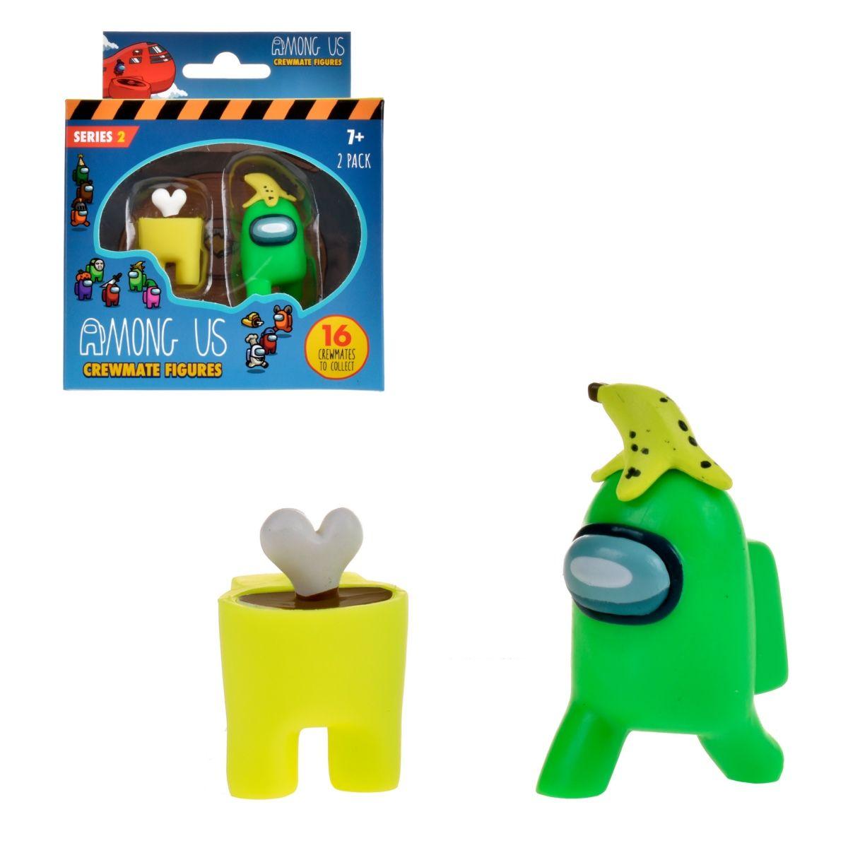PACK 2 FIGURAS DE 5 CMS AMONG US - MEDIO TORSO CON HUESO-0