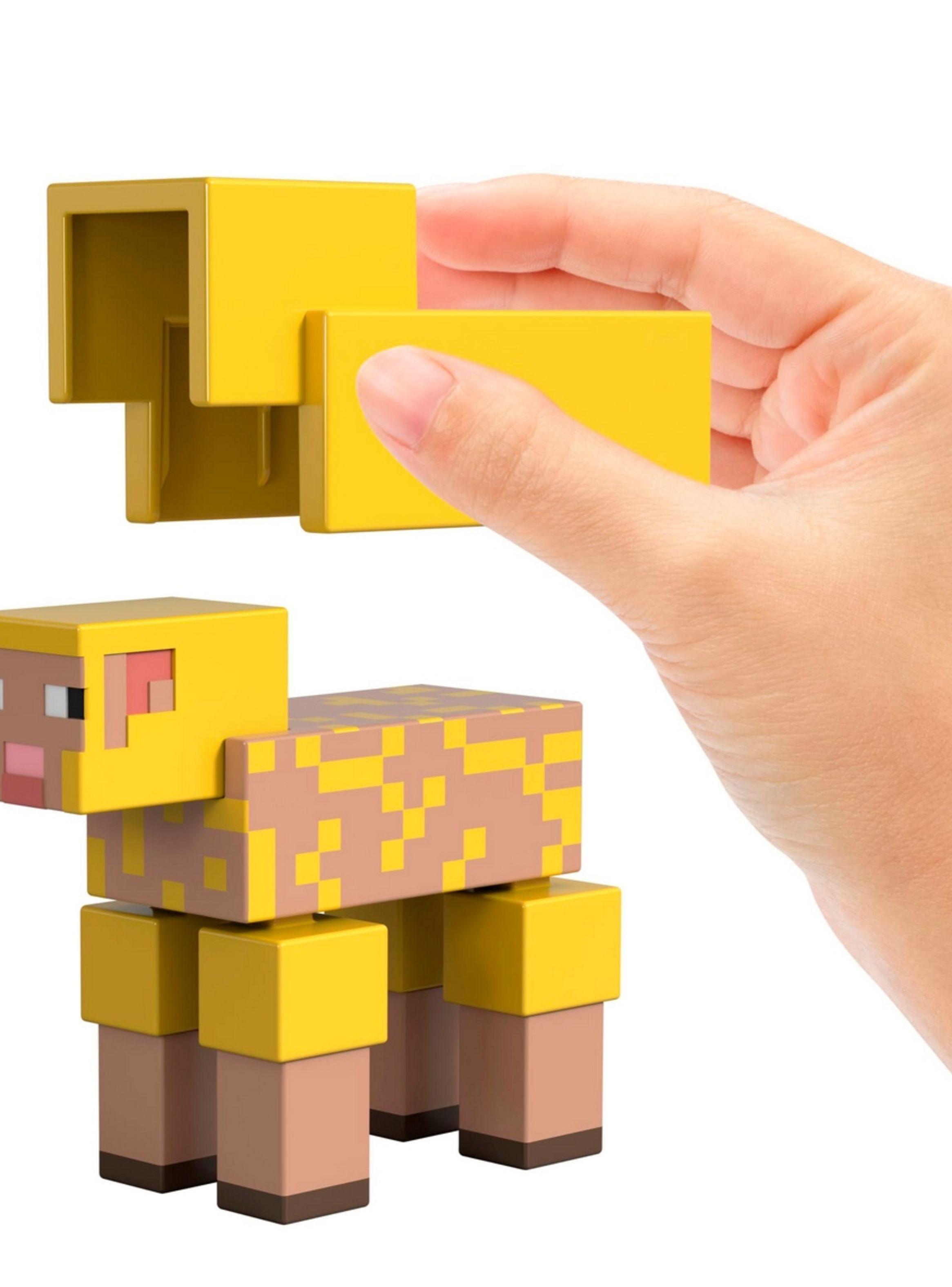 Minecraft figura de 8cm con crafting 2-pack - sunny y oveja-3
