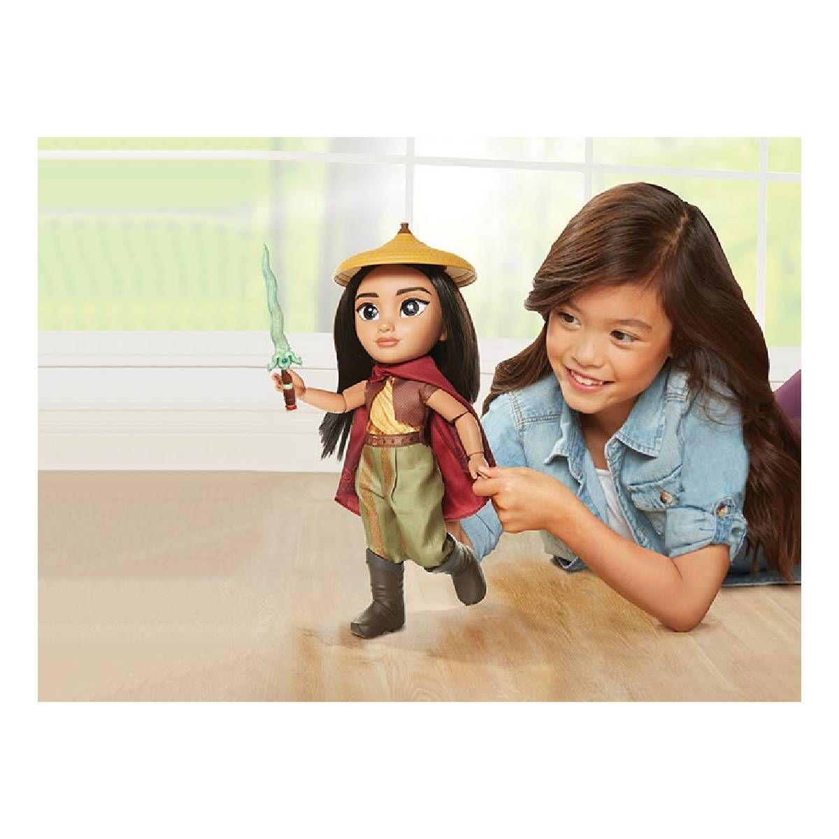Muñeca Disney Raya Articulada 38 Cm Intek-1