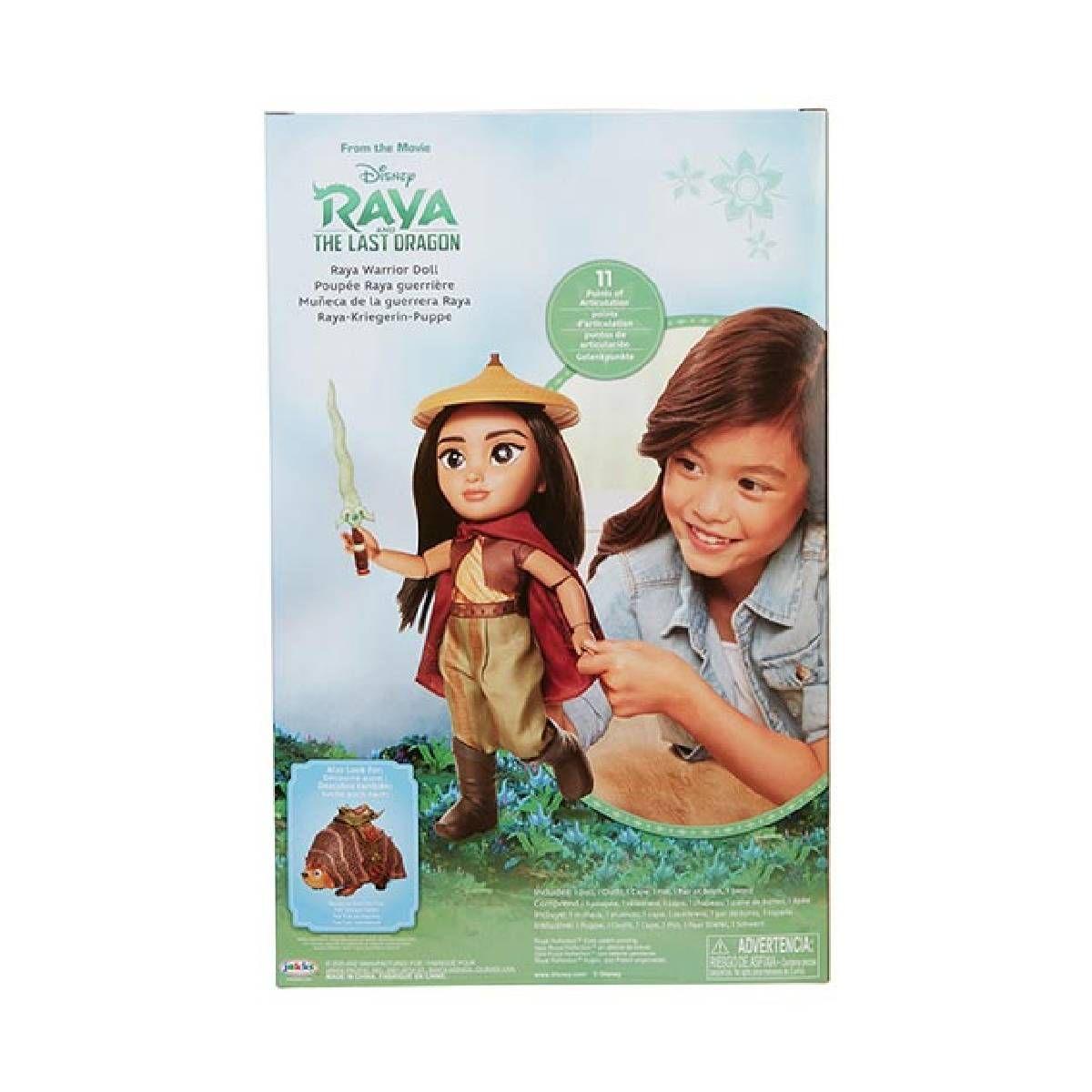 Muñeca Disney Raya Articulada 38 Cm Intek-5