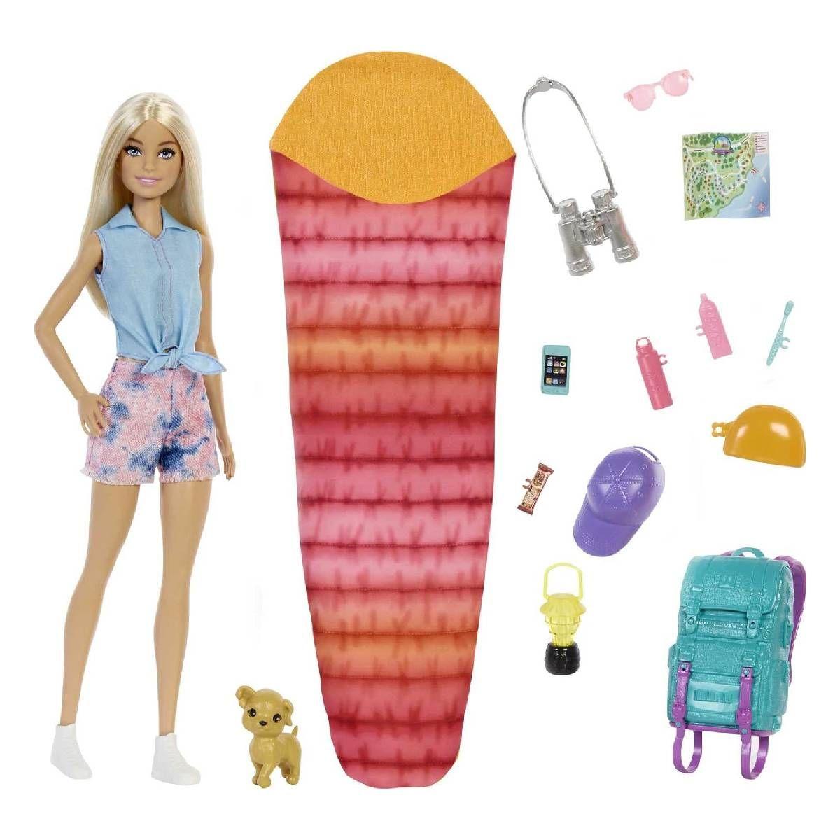 Barbie Dha Barbie Malibu Día De Campamento-2