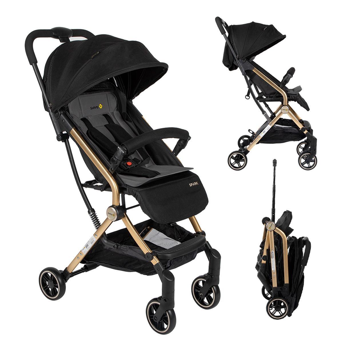 Coche Paseo Spark Golden Black Safety 1St-0