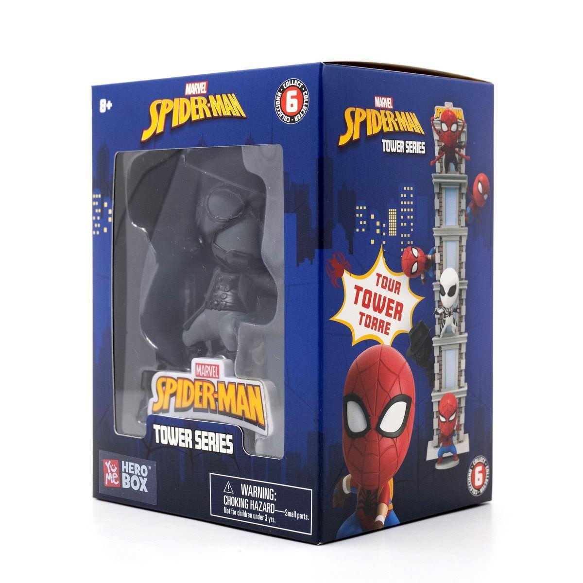 SPIDERMAN 8 CMS CON ESCENARIO EDIFICIO - SPIDER - MAN NOIR-2