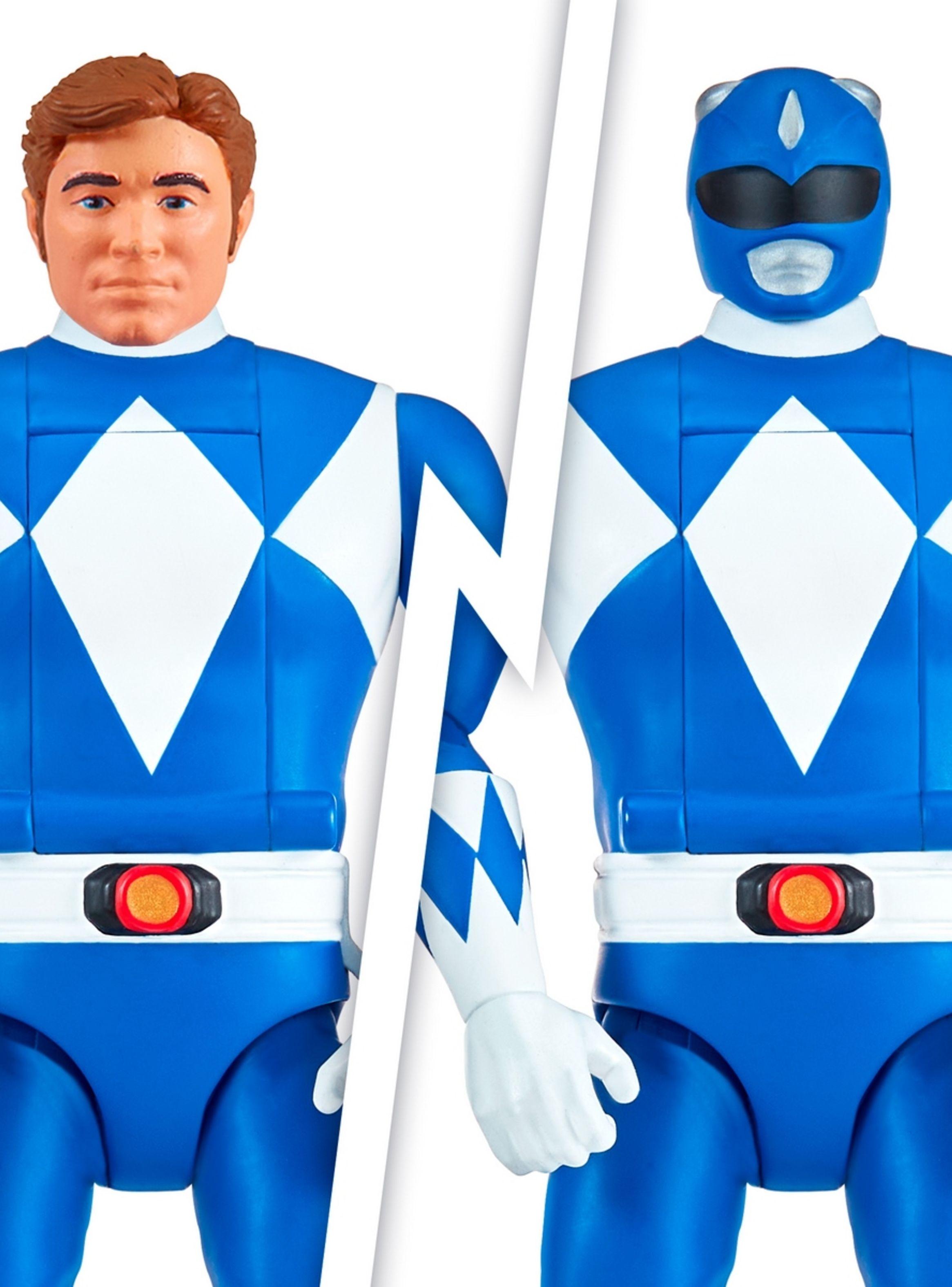 Power Rangers Figura Gira Cabeza - Blue Ranger-5