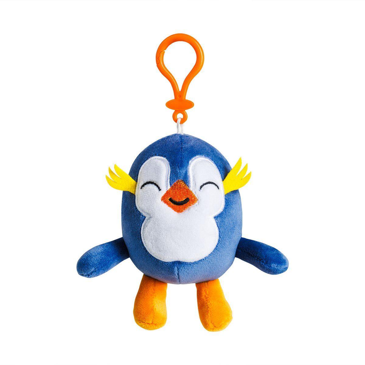 Peluche Con Clip De 13 Cms Piñata Smashlings - Pingüino-1