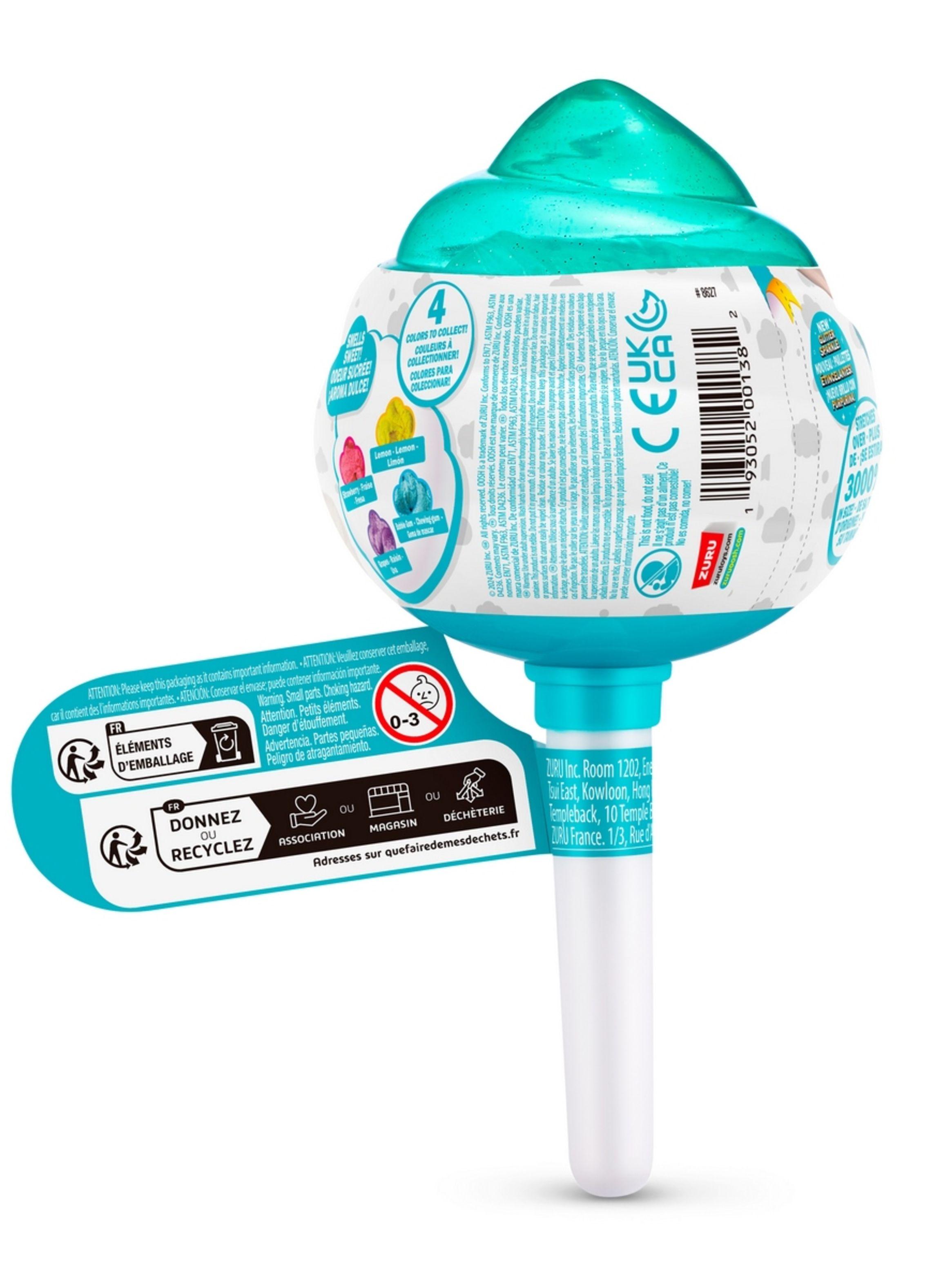 Slime Cotton Candy Oosh - Verde-2