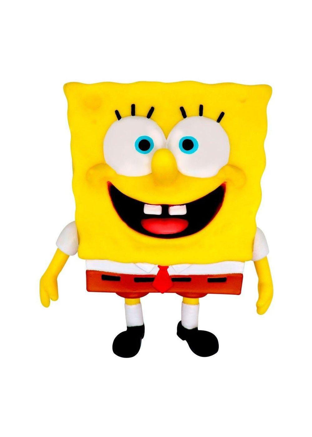 FIGURA STRECH DE GOMA DE 11 A 15 CMS QUE SE ESTIRA BOB ESPONJA - BOB ESPONJA FELIZ-2