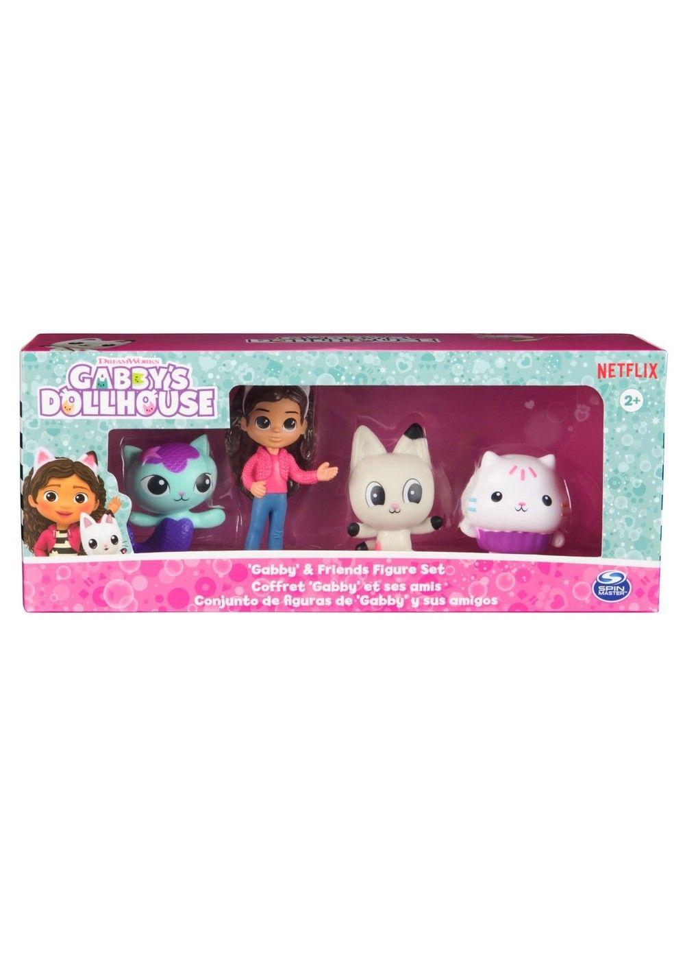 GABBY DOLLHOUSE MINI FIGURAS 4 PACK-4