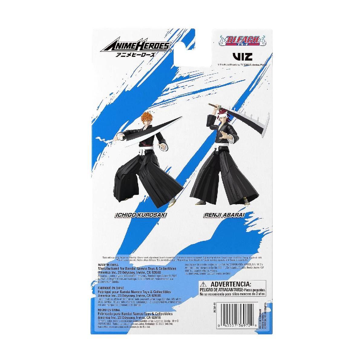 Figura 17 Cms Legendaria Anime Heroes Bleach - Abarai Renji-6