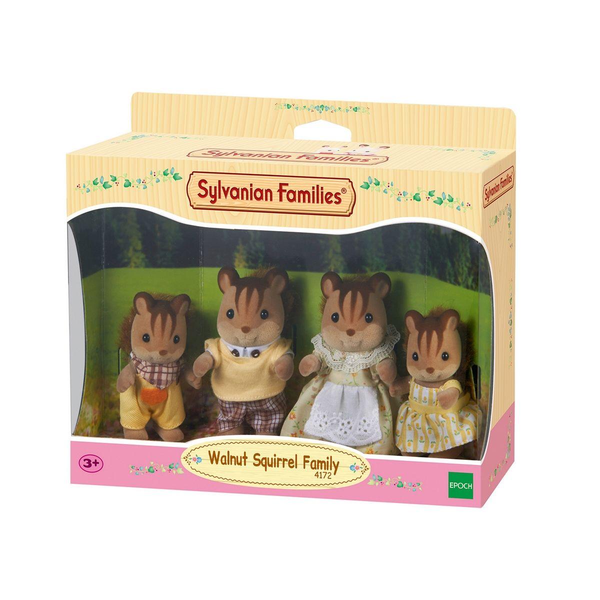 Familia Ardilla De La Nuez - Sylvanian Families-1