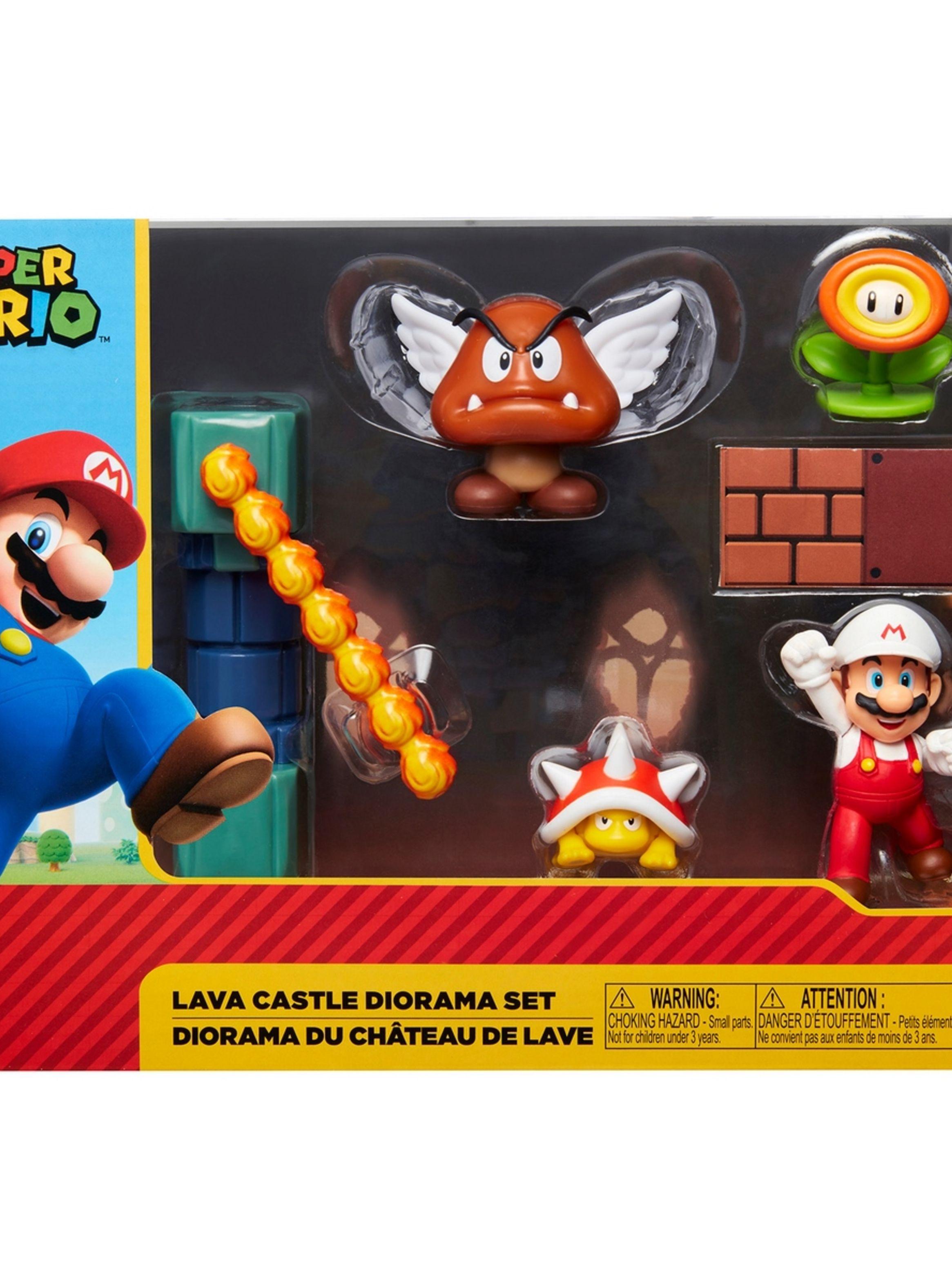 Playset Con Figura 6 Cm Lava Castle Super Mario De Nintendo-2