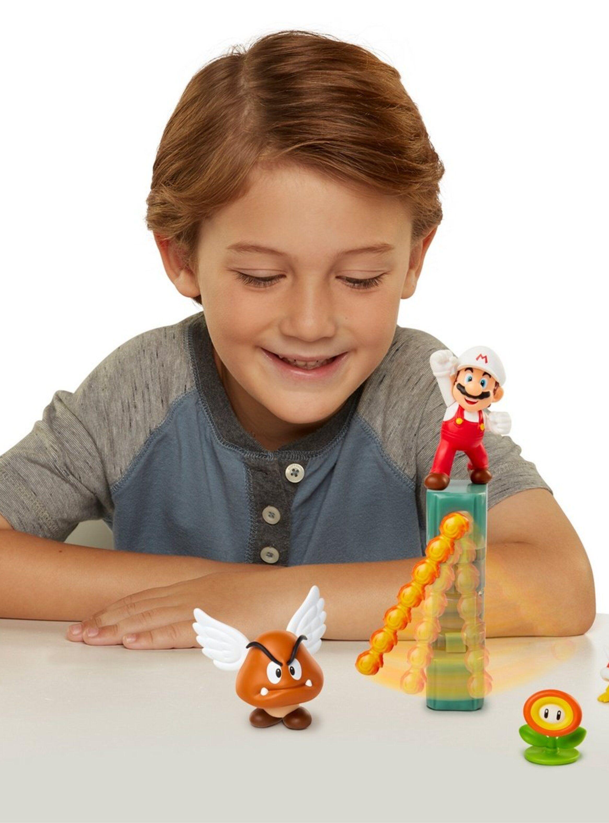 Playset Con Figura 6 Cm Lava Castle Super Mario De Nintendo-5