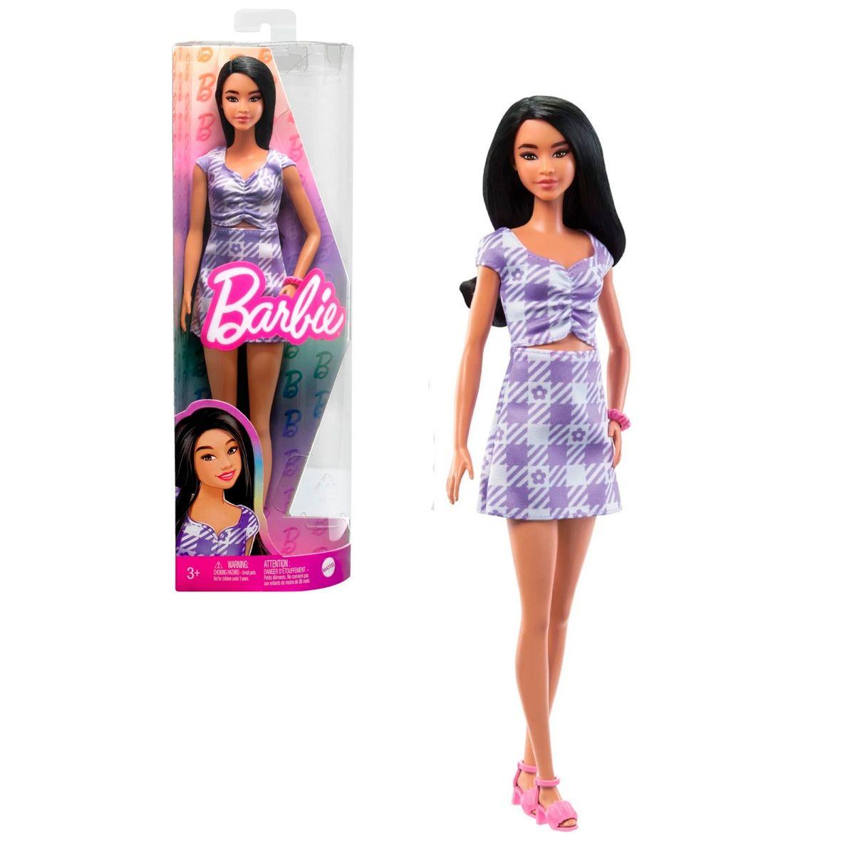 Barbie Fashionistas - Vestido A Cuadros-0