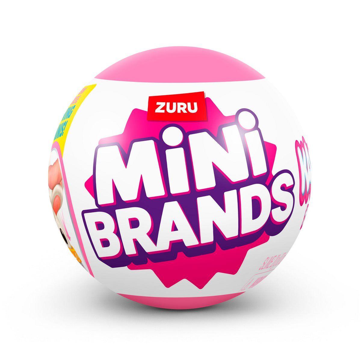 BOLA MINI BRANDS CON 5 SORPRESAS SERIE KAWAII DE ZURU-1