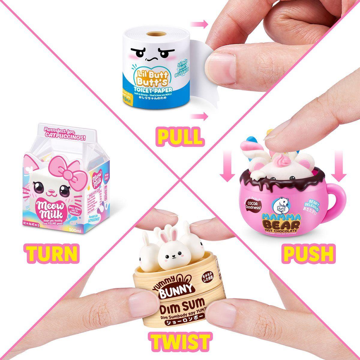 BOLA MINI BRANDS CON 5 SORPRESAS SERIE KAWAII DE ZURU-5