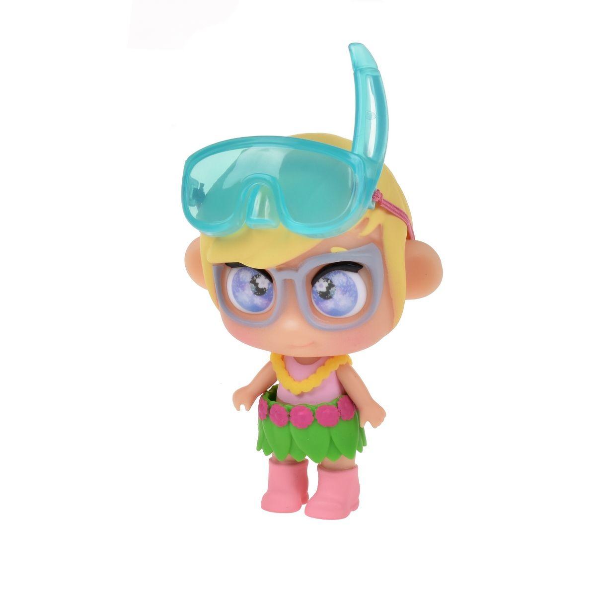 MUÑECA VESTIDA PARA VIAJAR MINI TROTTIES - LUCY EN HAWAII-1