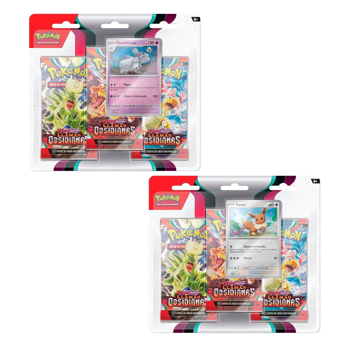 Obsidian Flame 3-Pack Blister Español Pokemon-0