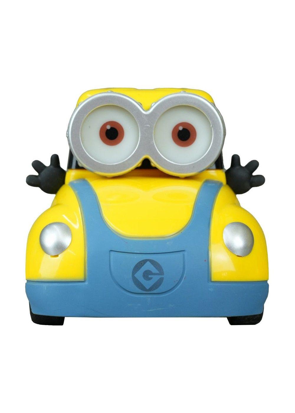 Vehiculo Radiocontrolado con Bateria Recargable Minions-4