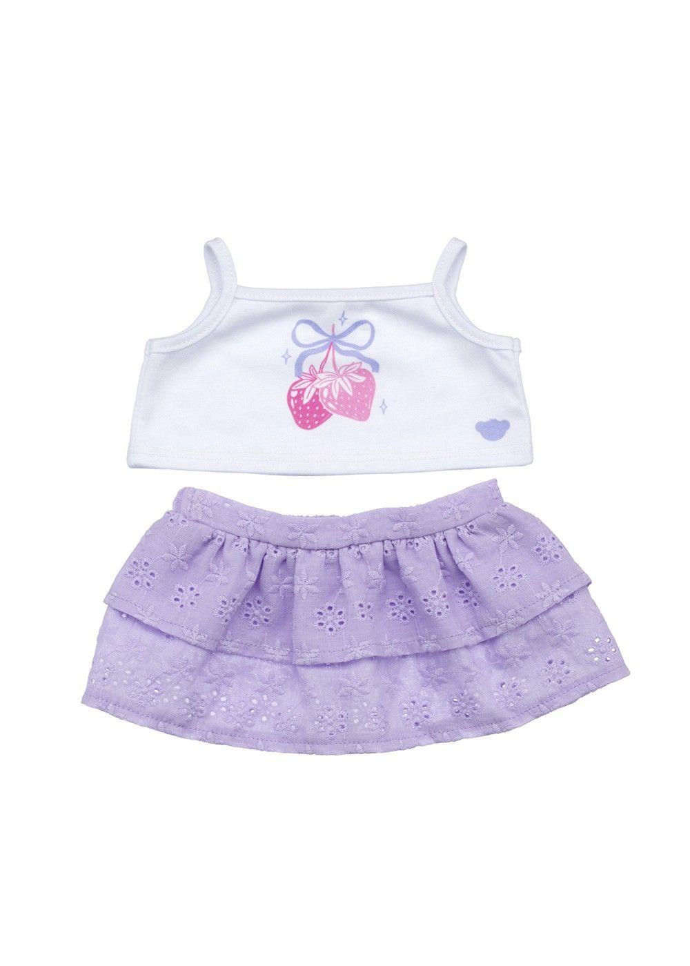 Set 2 Piezas Broderie Morado Build-A-Bear-4