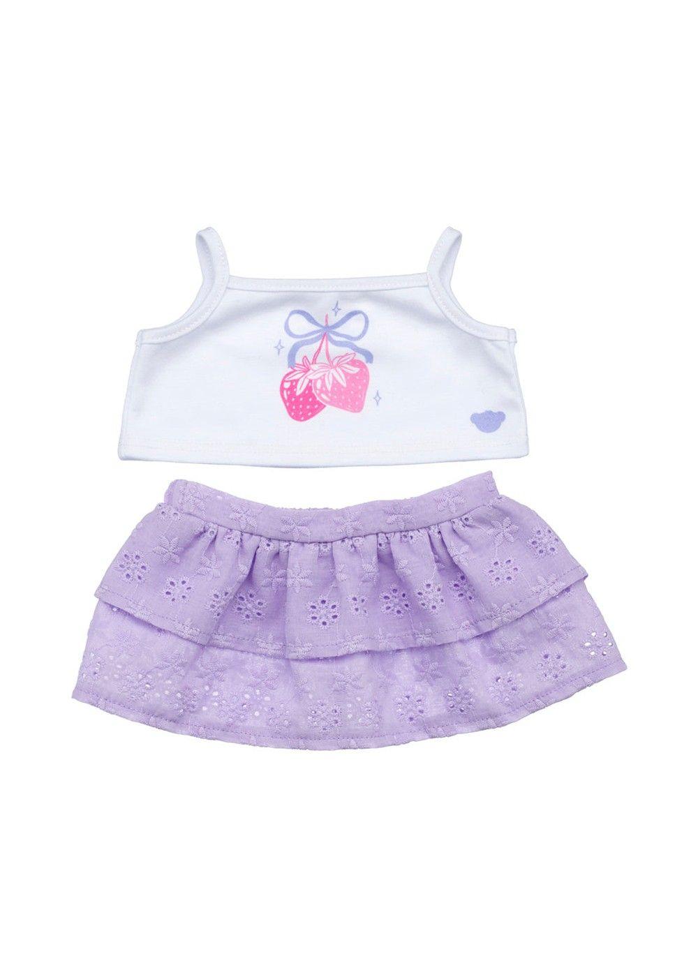 Set 2 Piezas Broderie Morado Build-A-Bear-5