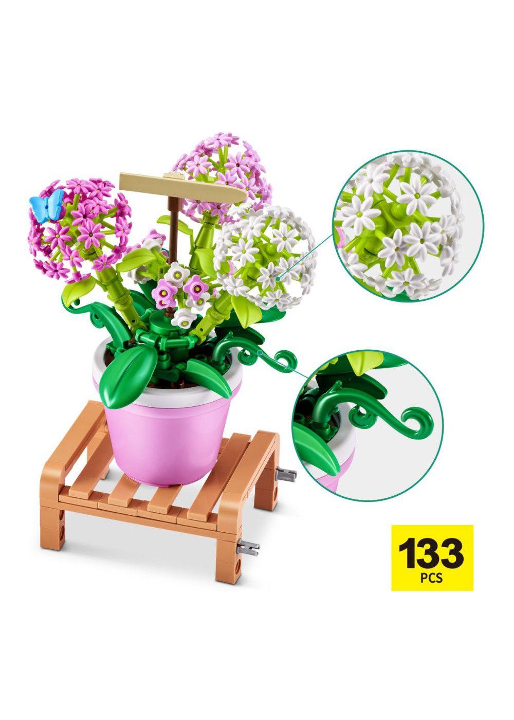 SET BLOQUES GARDEN MAX - CON DIFERENTES MODELOS DE PIEZAS - HYDRANGEA MACROPHYLLA-5