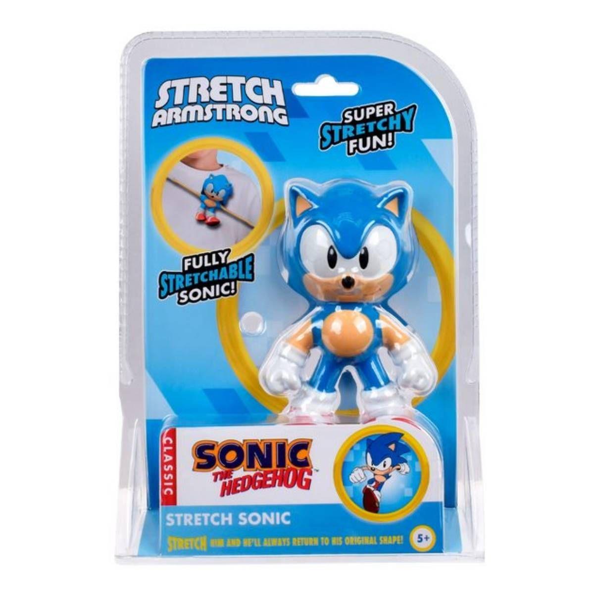 Figura Stretch Sonic De 13 Cm - Sonic-2