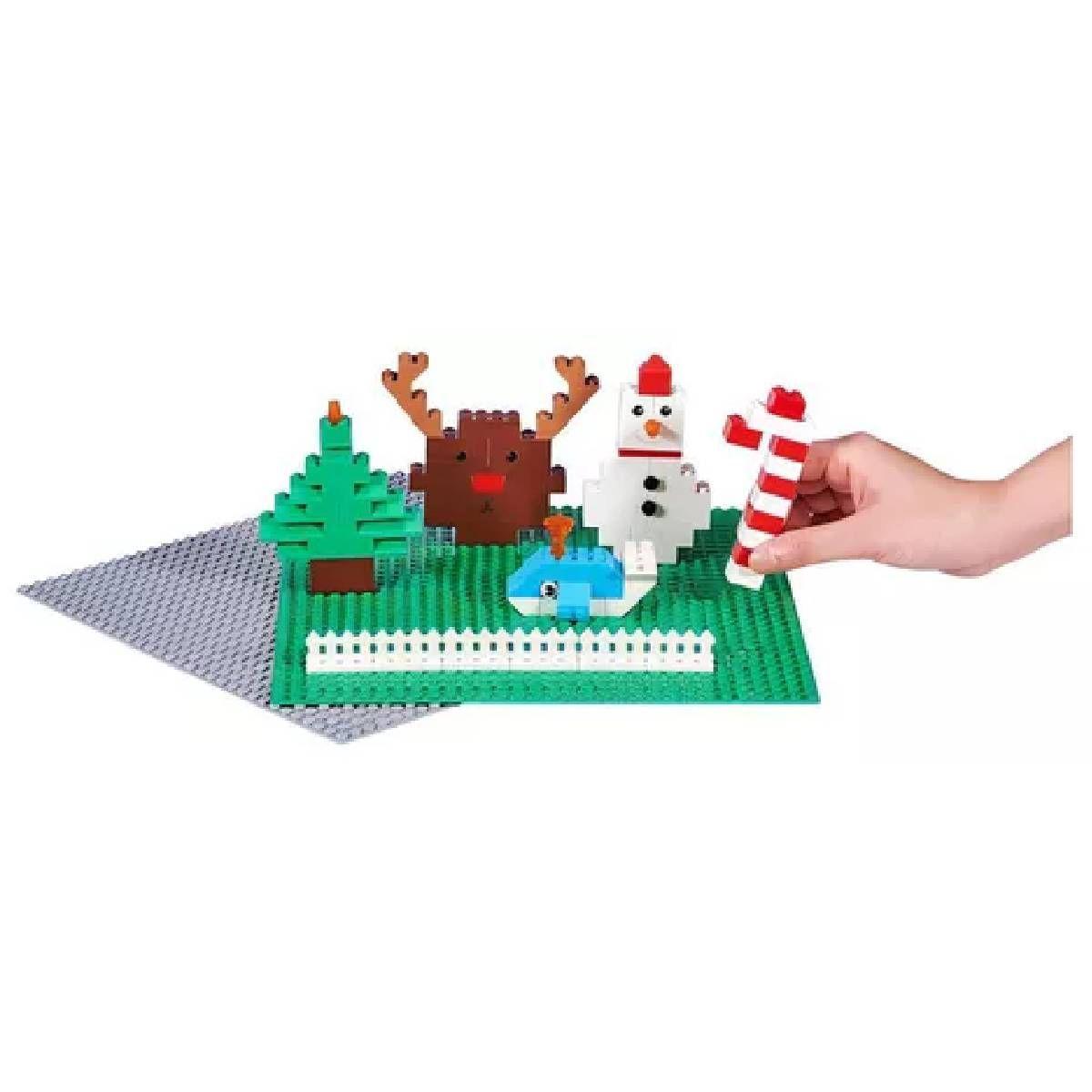 Base Para Bloques De 25 X 25 Cms Max - Verde-3