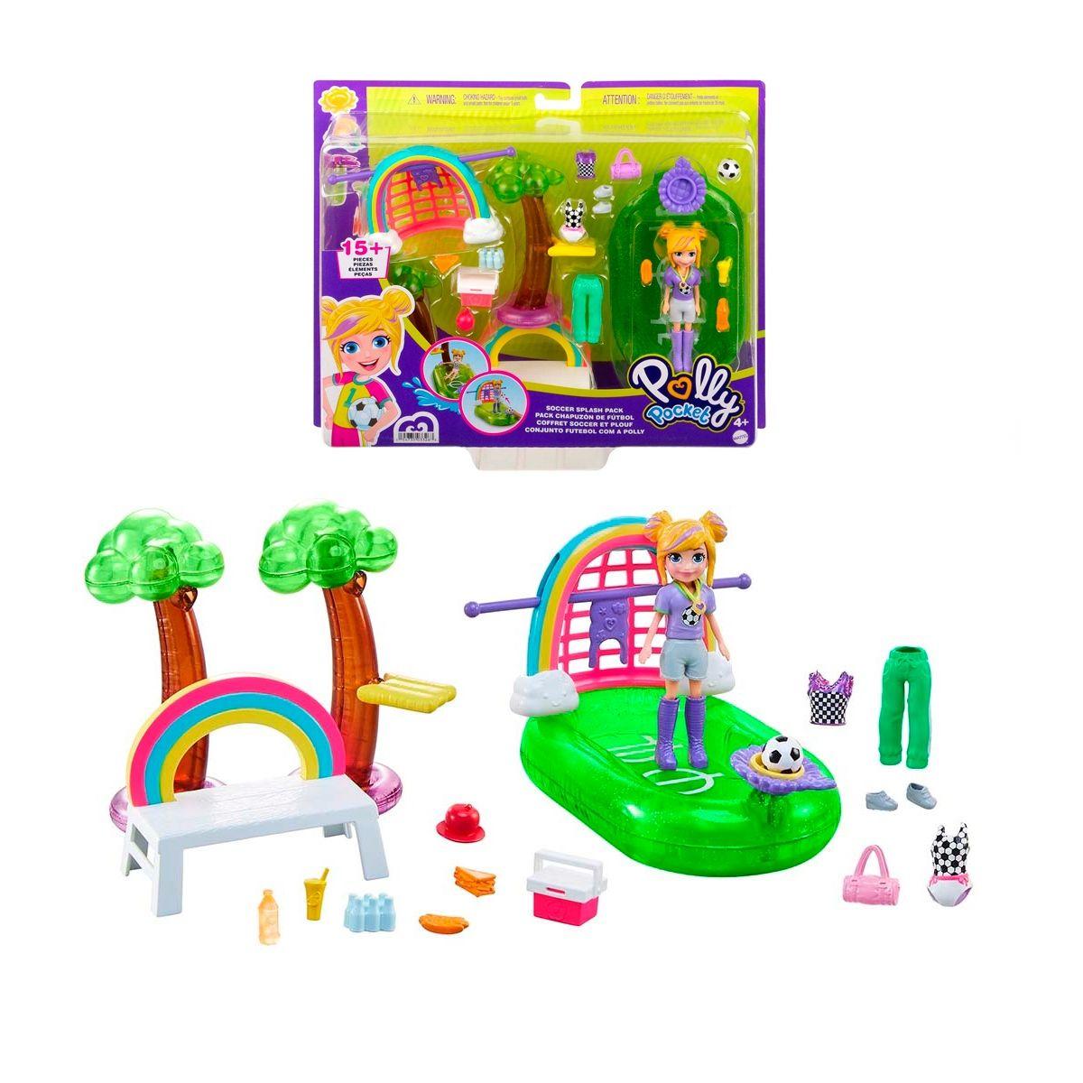 Polly Pocket Surtido De Deportes - Chapuzon De Futbol-0