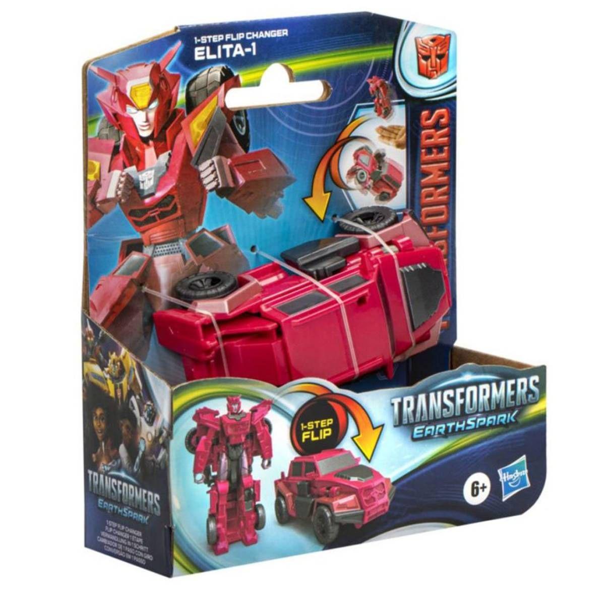 TRANSFORMER EARTHSPARK 1-STEP FLIP - ELITA - 1-3
