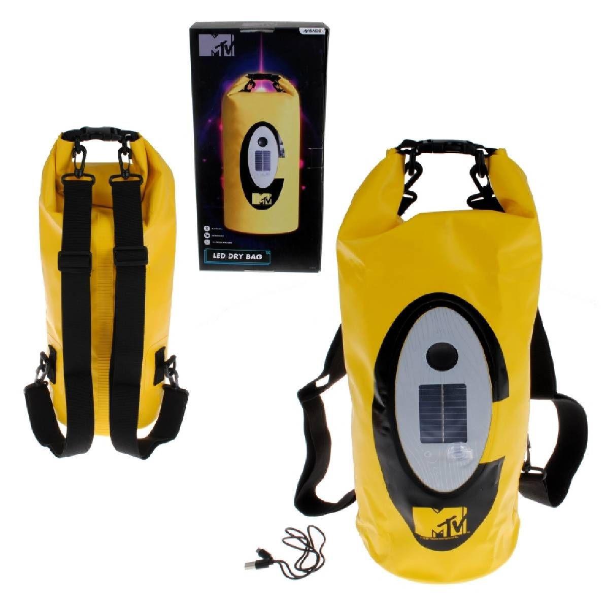 Bolso Mochila Con Parlante Bluetooth Con Energia Solar Mtv-0