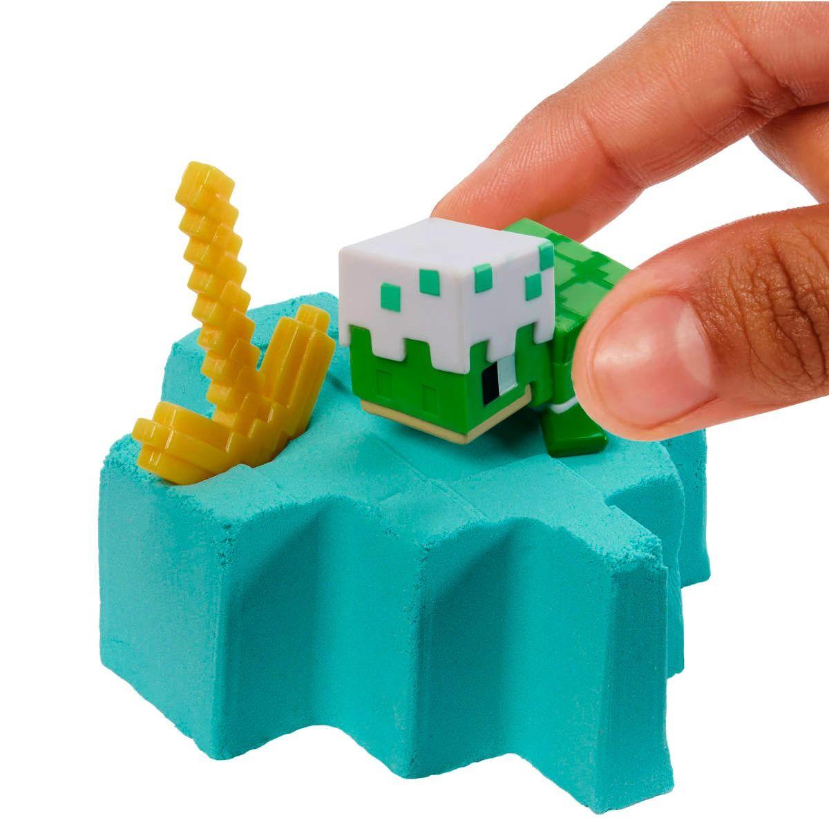 FIGURA DE ACCION MINECRAFT VANILLA MINI MINING - MORADO-4