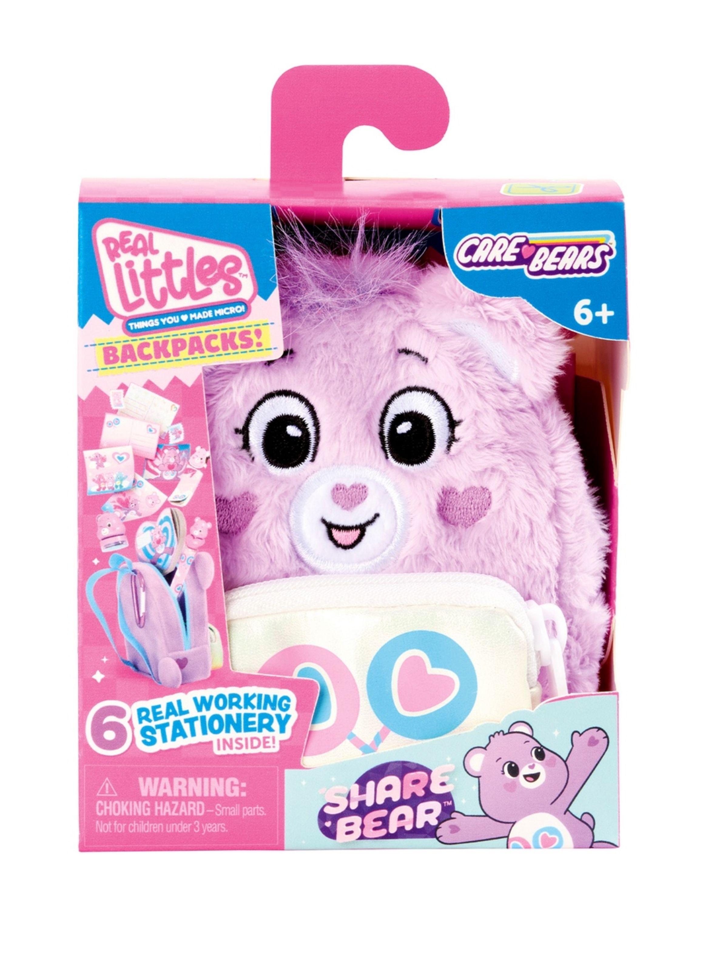 Mini Mochila Cariñositos Con Acc Real Littles - Share Bear-2